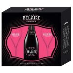 Coffret luc belaire ros� regular 75 cl avec 2 fl�tes
