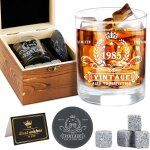 Coffret whisky 40 ans homme 1985 cadeau luxe