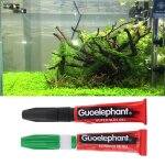 Colle adh�sive pour aquarium, mousse, plantes, r�servoir de poissons marins, ornements de r�cif corallien, ...