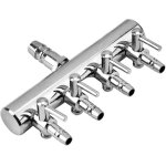 Collecteur de pompe a air d'tang, vannes d'air d'aquarium rglables 2 / 4 / 6 voies, sparateur de ligne ...