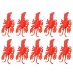Collection interessante de 25 mini - homards pour modeles d'animaux marins et decoration d'etageres en ...