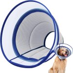 Collerette chien, collerette pour chien anti lechage et grattage, collerette souple transparente pour ... Collerette chien, collerette pour chien anti lechage et grattage, collerette souple transparente pour ...
