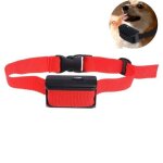 Collier anti aboiement automatique a d�tection pr�cise par vibration et ultrasons rouge yonis