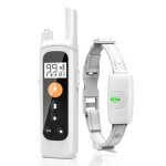 Collier anti - aboiement electrique rechargeable etanche ip67 avec t�l�commande yonis