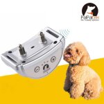 Collier anti aboiement rechargeable pour chien taille s sensibilit� r�glable sur 5 niveaux argent yonis ...