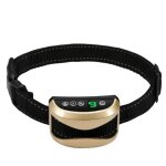 Collier anti - aboiement rechargeable etanche a ultrasons 7 niveaux 6 a 35 cm yonis