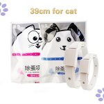 Collier anti - acariens pour chien et chat, outil de toilettage anti - puces, quadruple retrait, effet ...