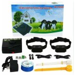 Collier anti - fugue pour clture electrique pour chien avec colliers