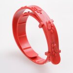 Collier anti - moustiques en plastique, anti - tiques, anti - puces, protection ajustable pour chien ...
