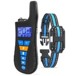 Collier antiaboiement pour chien avec t�l�commande 800 m r�cepteur ip67 yonis