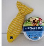 Collier antiparasitaire - seresto - grand chien - protection 7 - 8 mois - anti - insectes - taille 8kg ...