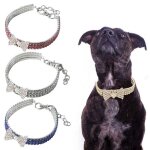 Collier de chat en diamant brillant, accessoires pour chiot, chien, chaton, a la mode Collier de chat en diamant brillant, accessoires pour chiot, chien, chaton, a la mode