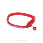 Collier chat elastique tress sonore