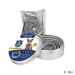 Collier pour chien chat pratique etanche rglable anti puces tiques, animal domestique, collier pour ...