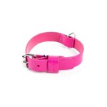 Collier pour chien en cuir bicolore martin sellier 499 30 / 46 / 54 cm mixte rose