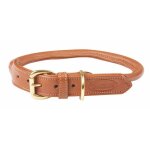 Collier pour chien en cuir roul� weatherbeeta s mixte marron
