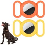 Collier pour chien en silicone pour localisateur de suivi gps, housse de protection compatible avec apple ...