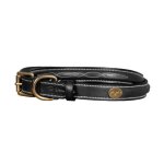 Collier pour chien avec surpiqure d�corative dy'on