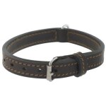 Collier en cuir double - 35 cm