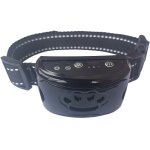 Collier avec dispositif electrique a ultrasons anti aboiement, accessoire avec charge usb, collier de ...