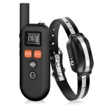 Collier de dressage anti aboiement pour chien sans choc a ultrasons et vibrations yonis