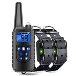 Collier de dressage canin t�l�command� 800 m etanche 3 modes 2 colliers yonis