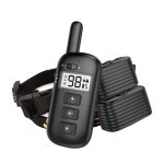 Collier de dressage pour chien anti aboiement etanche t�l�commande 300 a 600 m yonis