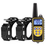 Collier de dressage pour chien collier electrique rglable etanche contrle a distance 800m collier anti ...