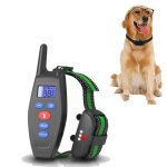 Collier de dressage pour chien etanche 4 modes t�l�commande 800 m usb noir yonis