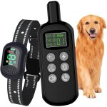 Collier de dressage pour chien, avec mode vibration, son, choc statique et lumière, avec fonction, interphone ... Collier de dressage pour chien, avec mode vibration, son, choc statique et lumière, avec fonction, interphone ...