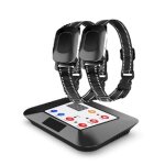 Collier de dressage pour chien sans fil jusqu'� 3 chiens ipx6 port�e 990 pieds yonis