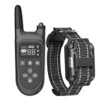 Collier de dressage pour chien avec t�l�commande, dispositif anti - aboiement automatique, sp�cifications ...