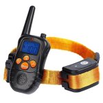 Collier de dressage pour chien avec t�l�commande a stimulation electrostatique yonis
