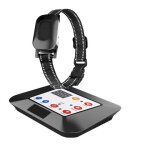 Collier de dressage electronique pour chien sans fil 3 modes ipx6 302 m yonis