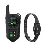 Collier de dressage electronique sans fil pour chien port�e 1000 m etanche ipx7 yonis