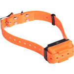 Collier d'�ducation num'axes canicom r rechargeable orange - etanche 20�50 cm