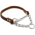 Collier d'entra�nement en cuir de vache, adapt� aux petits, moyens et grands chiens