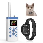 Collier d'entranement a distance pour chat, collier anti - miaulement pour chat, etanche et aste, collier ...