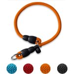 Collier etrangleur pour chien - collier de dressage en corde de nylon avec bouchon r�glable anti - traction ...