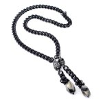 Collier femme - folli follie - 4n14v017kka - 50 cm - couleur noir - acier inoxydable Collier femme - folli follie - 4n14v017kka - 50 cm - couleur noir - acier inoxydable