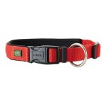 Collier hunter - 62170 - vario plus cou collier neoprene 28 a 30 cm 15 mm rouge