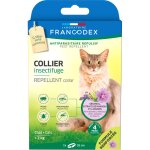 Collier insectifuge pour chats de plus de 2 kg longueur 35 cm formule renforce