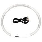 Collier de nuit lumineux pour chien, rechargeable, led usb, clignotant, accessoire de s�curit� pour animaux ...