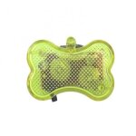 Collier pendentif en plastique pour animaux de compagnie, chien, chat, chiot, lumire led, scurit, ...