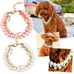 Collier en perles pour animaux de compagnie, accessoire a la mode pour chiot, chien, chat, amour, diamant, ... Collier en perles pour animaux de compagnie, accessoire a la mode pour chiot, chien, chat, amour, diamant, ...