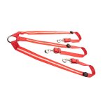 Collier de plastron de cheval shoous a led rglable pour l'quitation nocturne, fabriqu avec nylon, ...