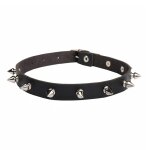 Collier punk rock gothique a pointes en cuir pour femmes et hommes, ras du cou a clous, bijoux gothiques ... Collier punk rock gothique a pointes en cuir pour femmes et hommes, ras du cou a clous, bijoux gothiques ...