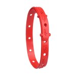 Collier rglable en caoutchouc pour chien, 1 pice, collier pour animaux de compagnie, sangle de cou ...