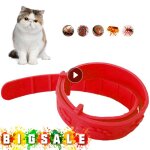 Collier r�pulsif anti - puces pour chat mignon, taille r�glable, efficace, elimination des puces, poux, ...