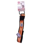 Collier r�fl�chissant orange n�opr�ne nylon pour chien